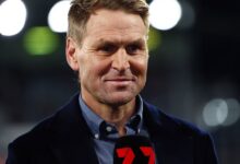 AFL's most controversial commentator Kane Cornes is forced to step down from job due to his links with gambling giant