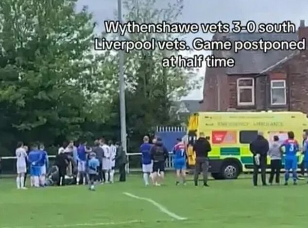 Stephen Ireland Injury Shakes Wythenshawe Vets Cup Final