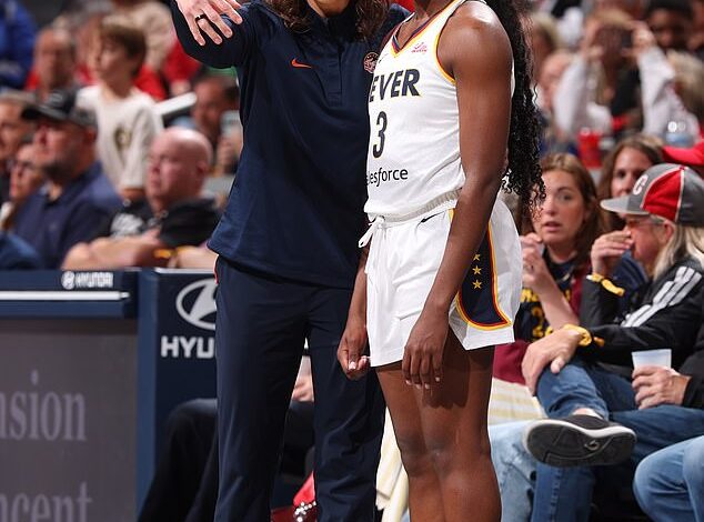 Caitlin Clark's new rookie teammate stuns reporters with wildly inappropriate comment about coach's wife