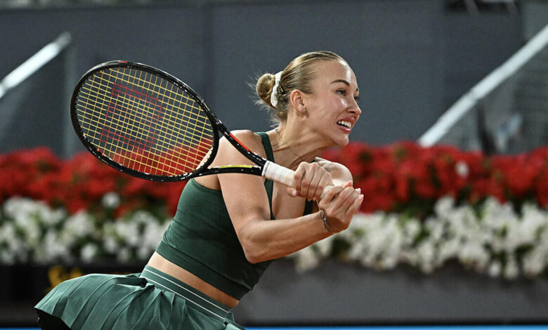 Potapova verpasst WTA-1000-Halbfinale in Madrid