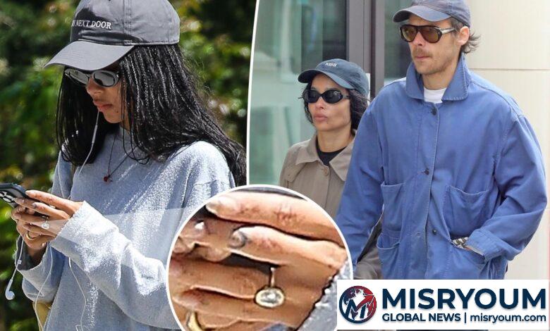 Zoë Kravitz Engagement Ring: Huge Sparkle Buzz