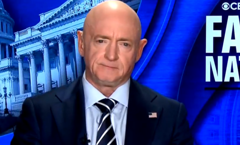 Sen. Mark Kelly Warns on Depleted U.S. Munitions