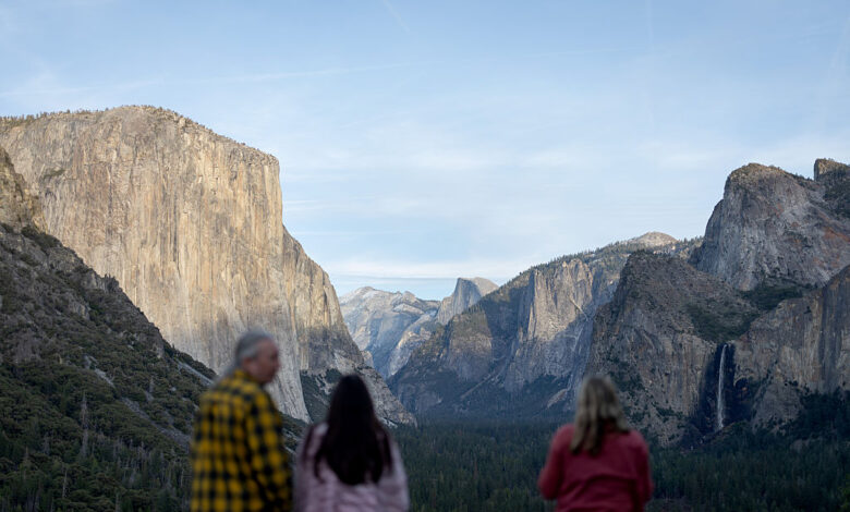 Yosemite visitor numbers explode as park does away with reservation system