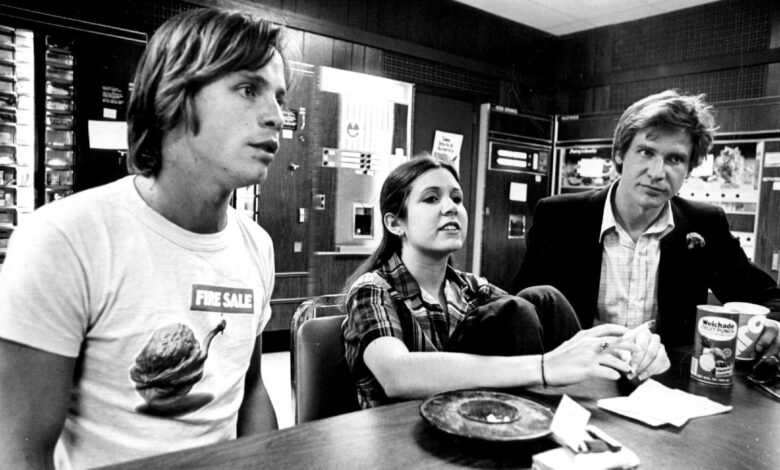 Rarely seen 'Star Wars' photos,' from 'SNL' spoofs to Vader concert cameos