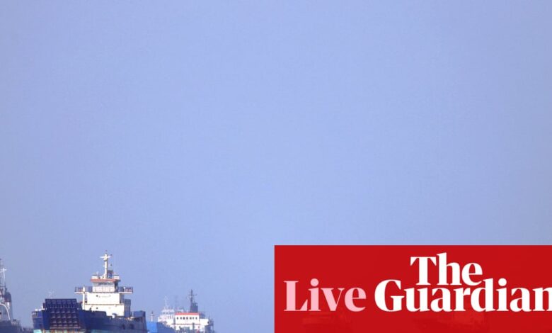 Middle East crisis live: US targets Iranian boats amid tense push for control of strait of Hormuz