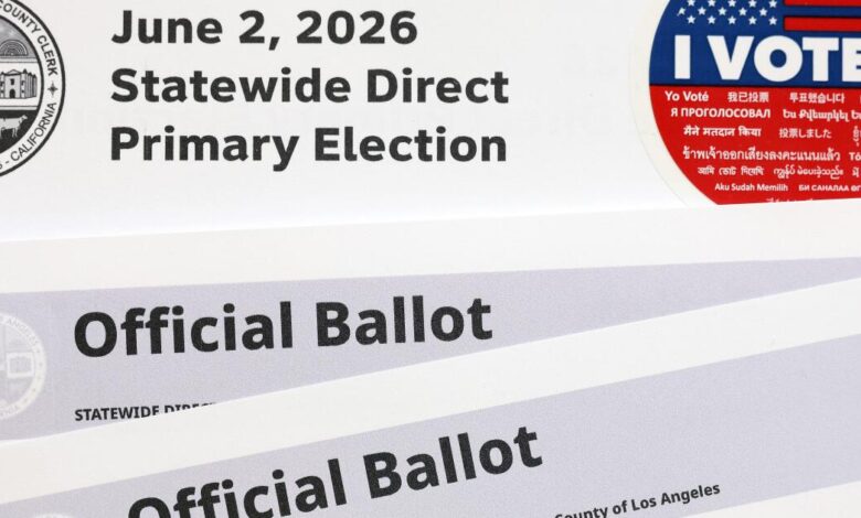 Last Days to Vote in California’s June 2 Primary