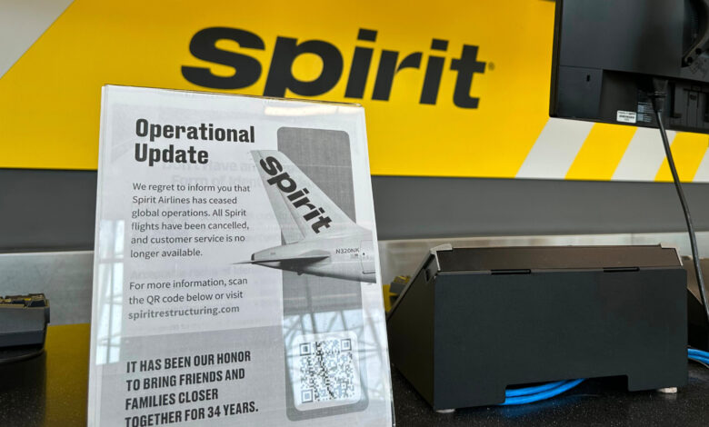 Spirit Airlines Shutdown: Refunds and Getting Home