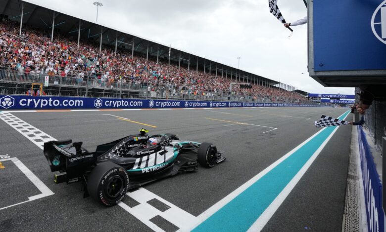 Mercedes driver Kimi Antonelli wins Miami Grand Prix for his 3rd straight F1 victory