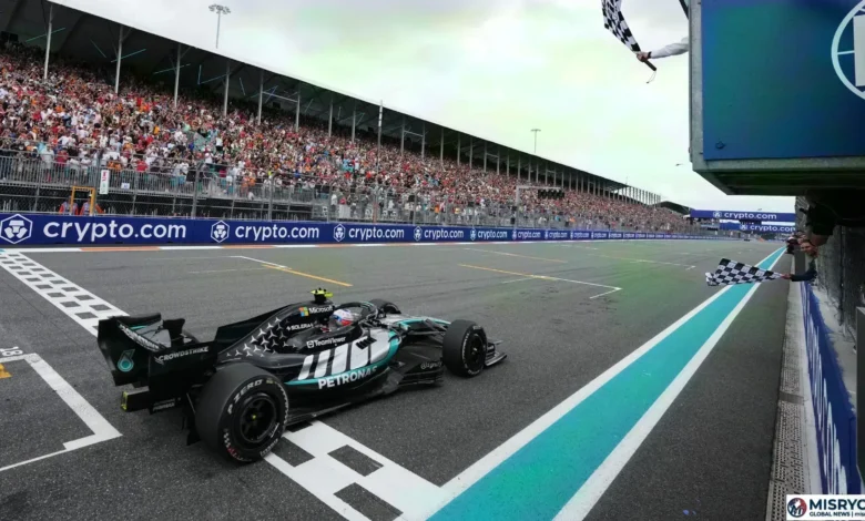 Mercedes driver Kimi Antonelli wins Miami Grand Prix for his 3rd straight F1 victory