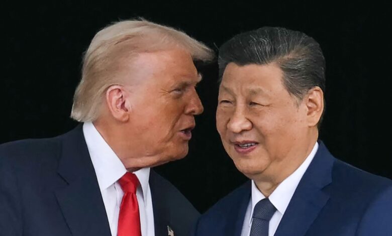 U.S. and China arrest 5 in drug case ahead of Trump trip