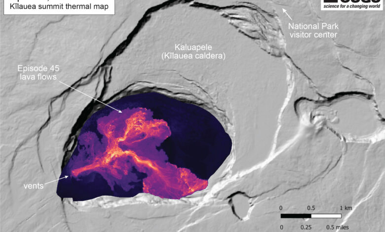Kīlauea: New USGS Video, Thermal Map, and Episode Forecast