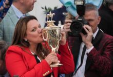 Kentucky Derby-winning trainer Cherie DeVaux hopes more women will succeed in horse racing after historic win