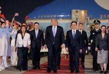 Trump Arrives in Beijing for Xi Meeting on Iran