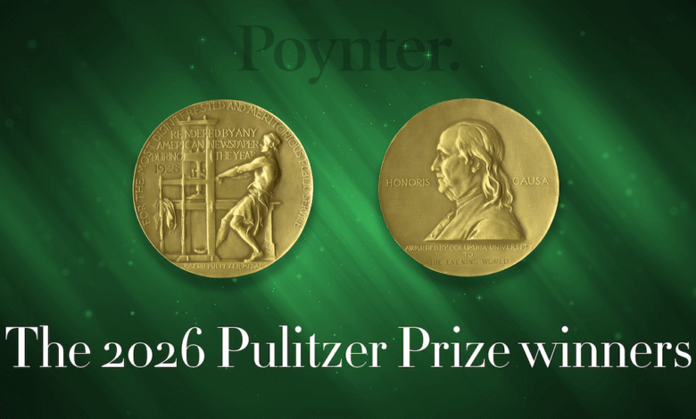Here are the winners of the 2026 Pulitzer Prizes - Poynter