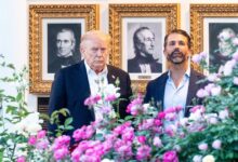 Trump skips Don Jr. wedding, posts AI memes instead