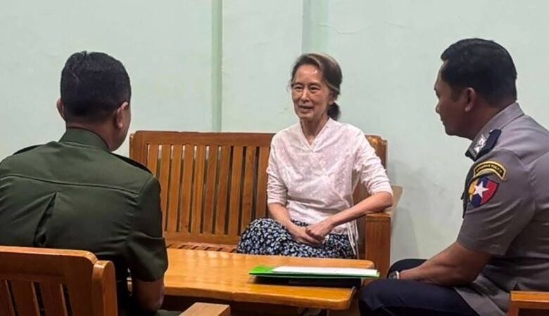 Aung San Suu Kyi moved to house arrest in Myanmar