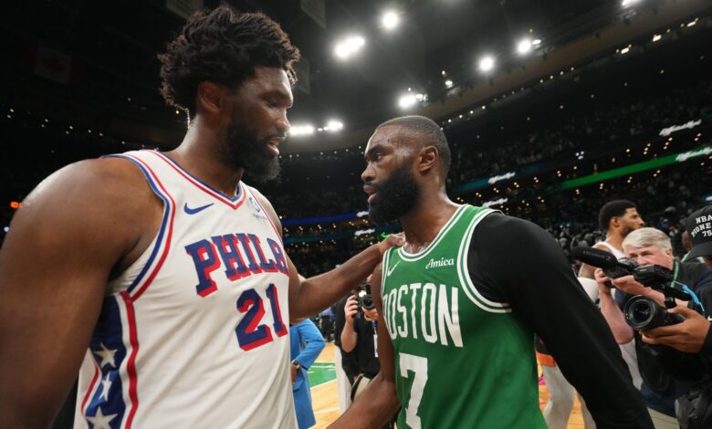 Jaylen Brown Calls Out Joel Embiid for Flopping, NBA Refs on Video After Celtics Eliminated by 76ers