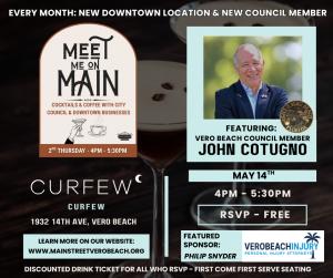 Meet on Main Vero Beach: Judge Cotugno and Attorneys