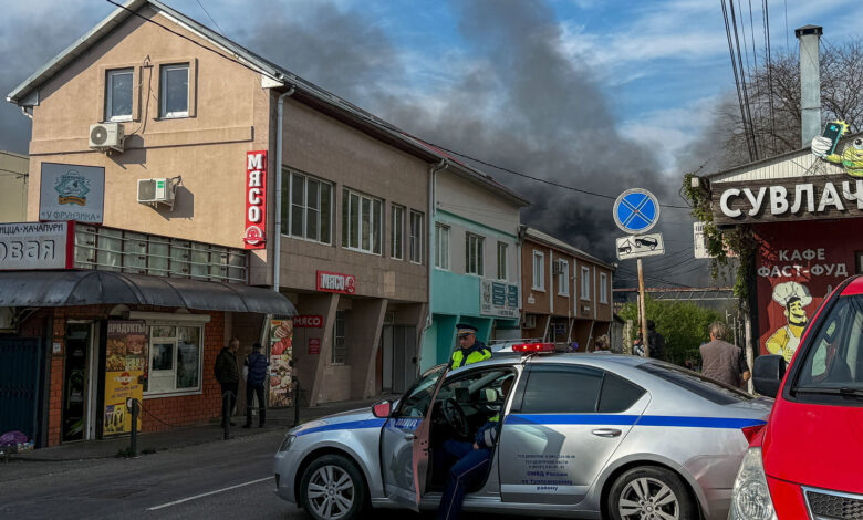 Black Sea Environmental Crisis Hits Tuapse After Strikes