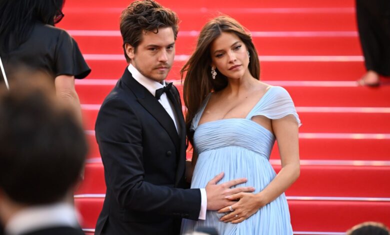 Barbara Palvin and Dylan Sprouse announce first pregnancy at Cannes