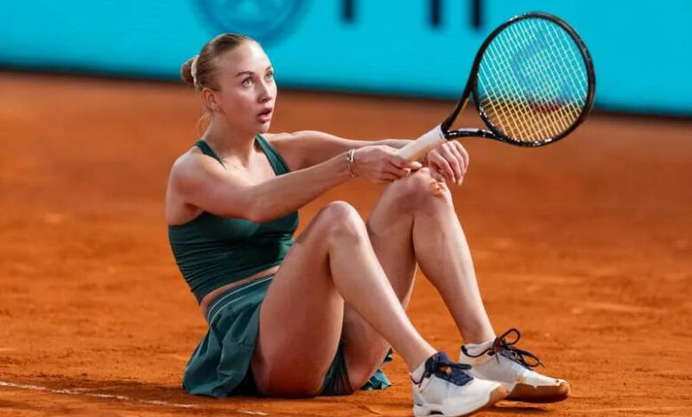 Anastasia Potapova spotted arguing with boyfriend during Madrid Open defeat