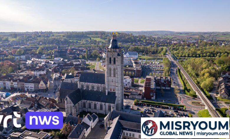 Torenklok Oudenaarde geeft nog maanden foute tijd: herstelling wacht op broedseizoen slechtvalken Torenklok Oudenaarde geeft nog maanden foute tijd: herstelling wacht op broedseizoen slechtvalken