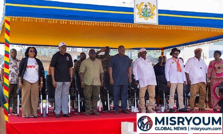 Mahama announces plans for Western Rail lines under Big Push