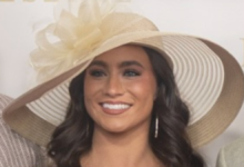Cowboys Cheerleader Abby Summers Attends Kentucky Derby With Cooper DeJean
