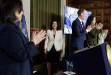 Keyphrase: Hochul budget deal disputed in Albany