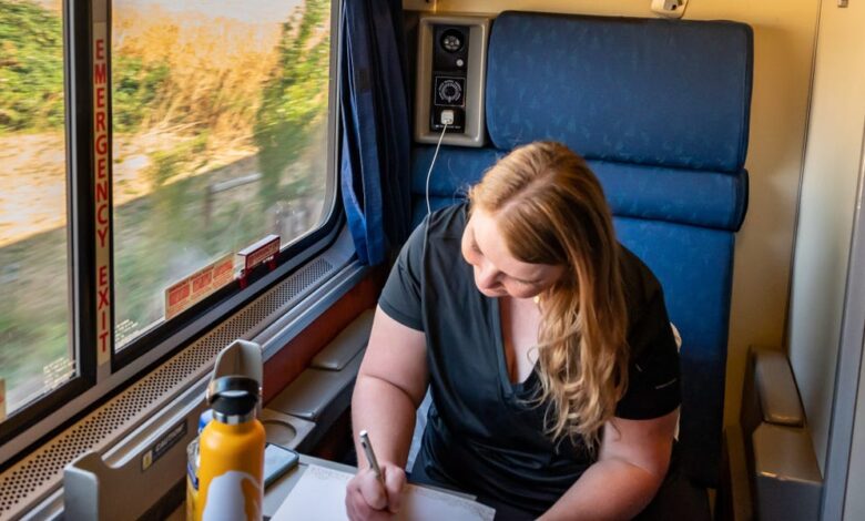 I took a 16-hour Amtrak ride in a roomette. Here are 4 things I wish I packed and 7 I'm glad I brought.