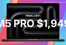 Final day: Save $250 on 2026 14-inch M5 Pro MacBook Pro