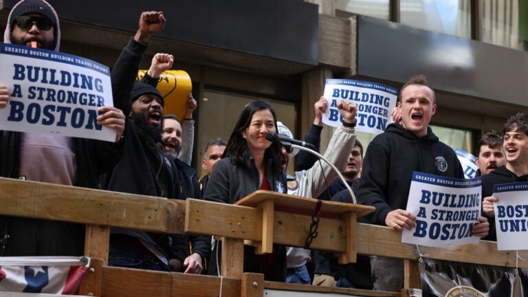Thousands Rally in Boston Against Billionaires on May Day Thousands Rally in Boston Against Billionaires on May Day