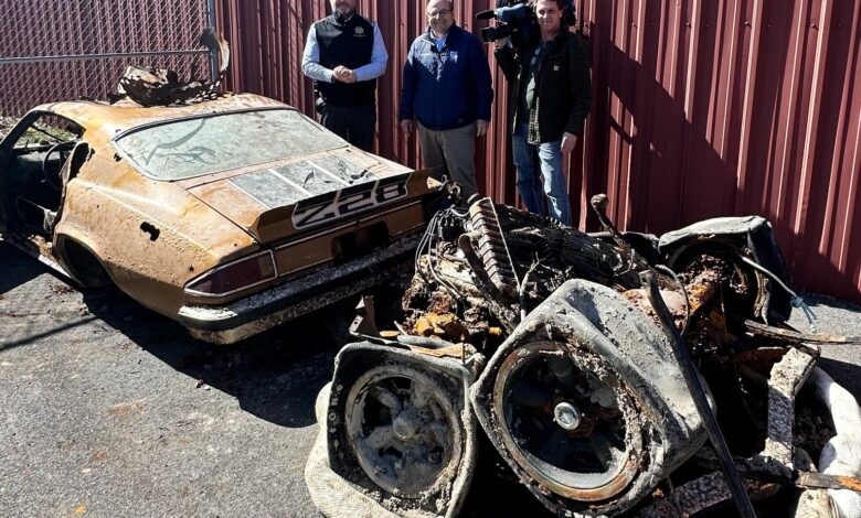Camaro Found in Maine Lake After Decades