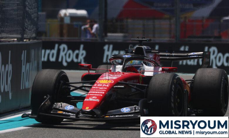 Charles Leclerc vitte a prímet a Miami Nagydíj edzésén