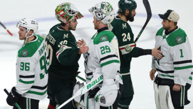 Minnesota Wild pudotti Dallas Starsin NHL:n pudotuspeleistä