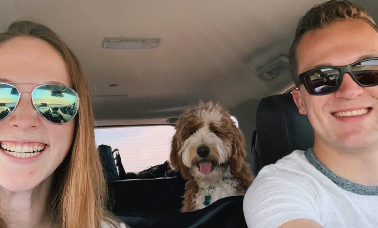 I didn't want to give up my job when we moved for my husband's. To keep it, I flew across the country almost every week.