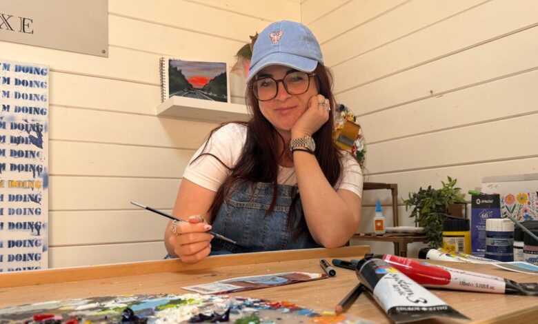 I left the business I founded to paint full time. It's bringing in good money, and my life feels richer.
