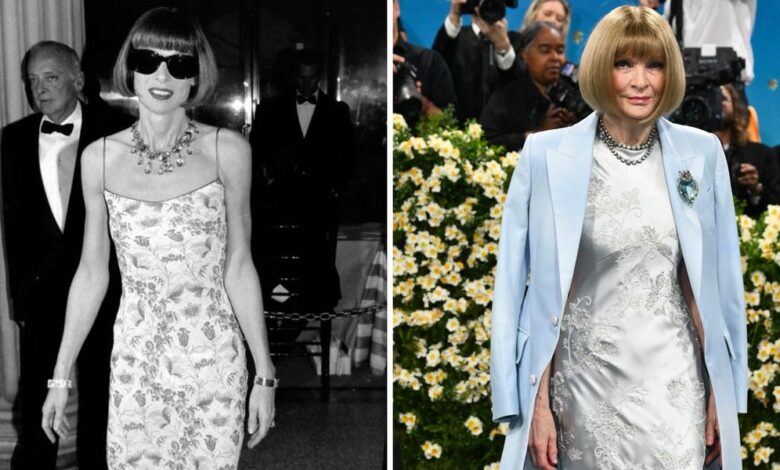 Anna Wintour’s Met Gala Style Through the Years