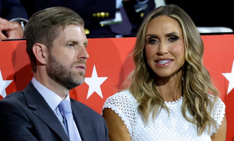 Lara Trump Keeps Options Open as First Woman President Talk Grows