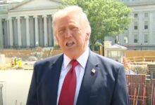 Trump says allies stopped Iran strike by calling