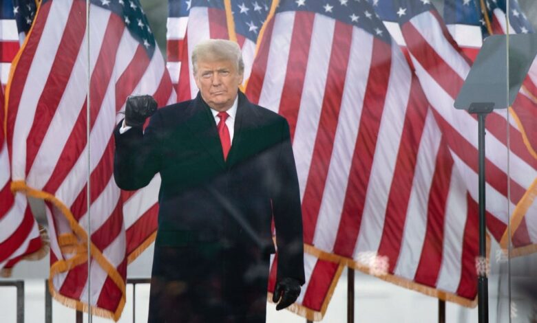 Trump Sued Over ‘Stunningly, Blindingly Illegal’ Slush Fund Trump Sued Over ‘Stunningly, Blindingly Illegal’ Slush Fund