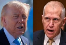 Trump Calls Tillis ‘Quitter’ as GOP Rift Widens
