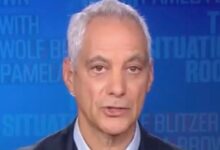 Rahm Emanuel rips GOP over Trump-era “chumps” line