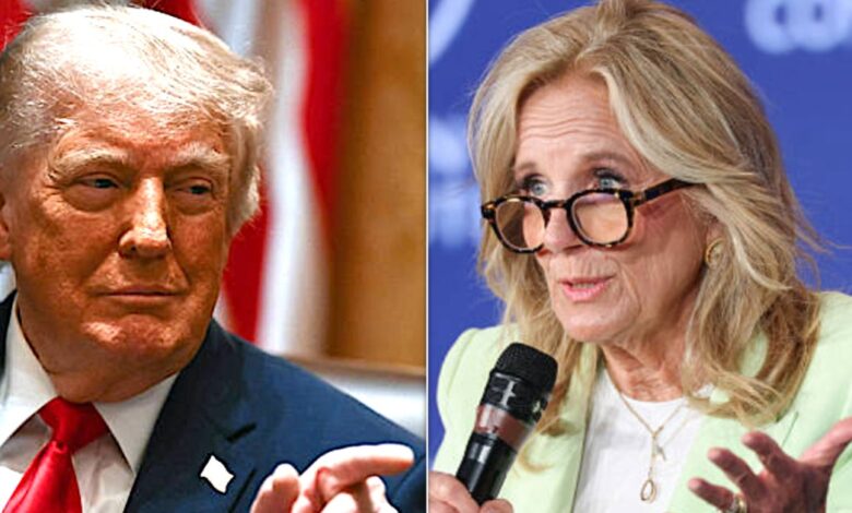 Trump Scolds Jill Biden Over Joe Biden ‘Stroke’ Fear Trump Scolds Jill Biden Over Joe Biden ‘Stroke’ Fear
