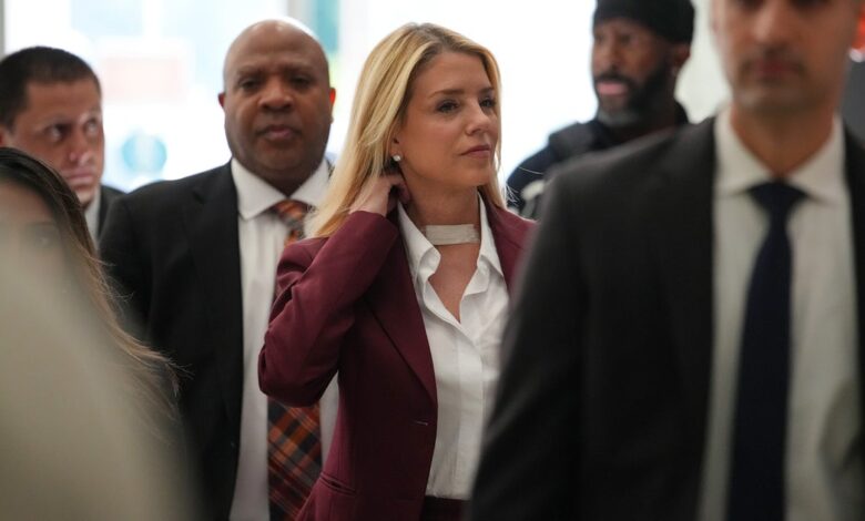 Pam Bondi Blames Todd Blanche as Epstein Files Linger