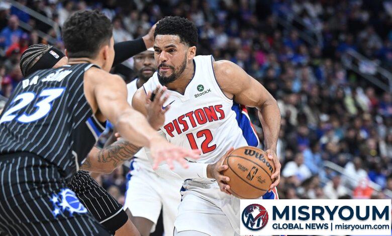 Piston Tobias Harris upgraded for Game 6 vs Magic