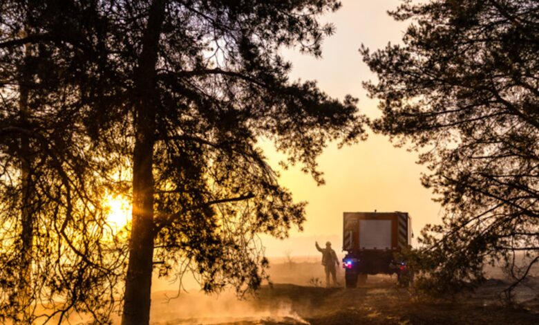 Duitsland en Frankrijk helpen blussen: Defensie past oefeningen aan na branden