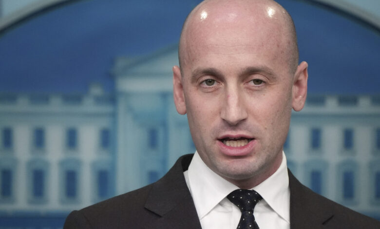 DNC X account trades vulgar jab with Stephen Miller DNC X account trades vulgar jab with Stephen Miller