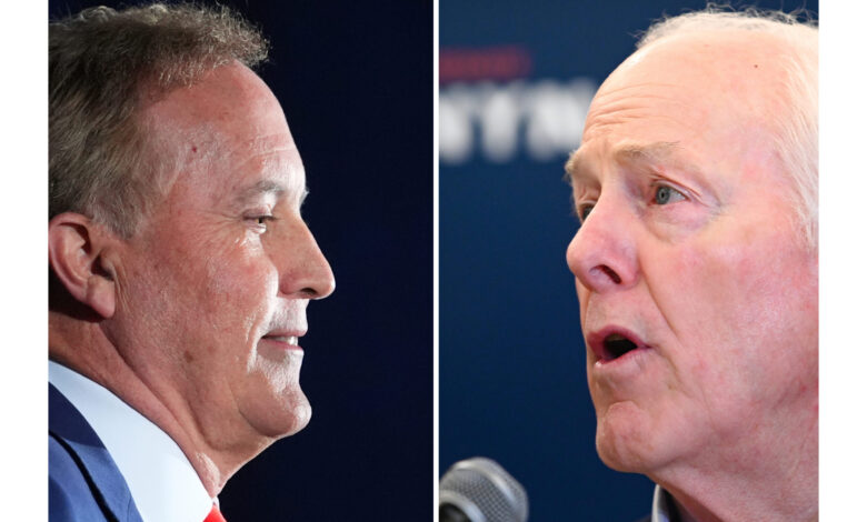 Cornyn Strikes Back After Trump Backs Paxton Cornyn Strikes Back After Trump Backs Paxton