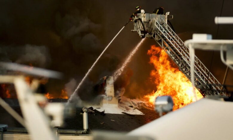 Fire at USF Marine Lab sends smoke across Tampa Bay
